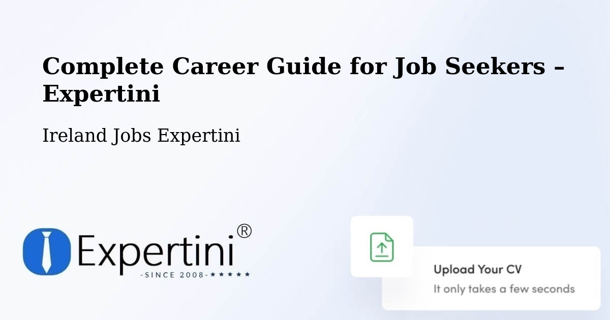 Career Guide for Job Seekers – Cork - Cork, Ireland Jobs Expertini